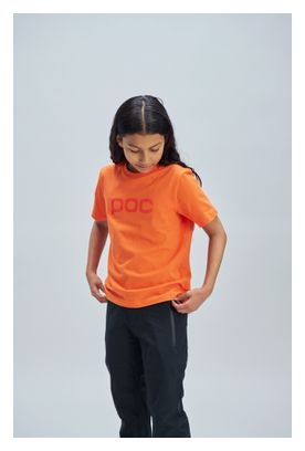 Poc Jr Children's short-sleeved T-shirt Orange
