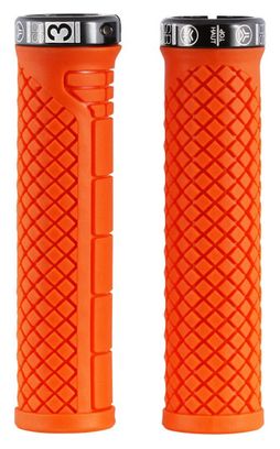 Paire de Grips SB3 Shark Orange / Noir