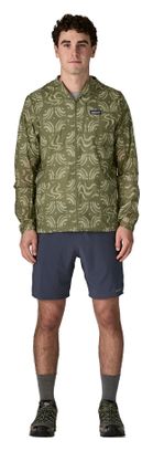 Chaqueta de manga larga Patagonia Houdini verde para hombre