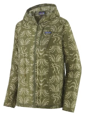 Chaqueta de manga larga Patagonia Houdini verde para hombre