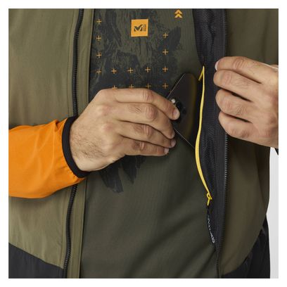 Millet Fusion Xcs Hd M Men's Orange Softshell Jacket S