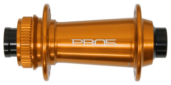 Hope Pro 5 32 Loch Vorderradnabe | Boost 15x110 mm | CenterLock | Orange