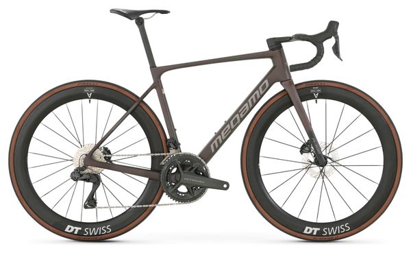 Bicicletta da strada Megamo Raise 03 Shimano Ultegra Di2 12V 700 mm Marrone 2026