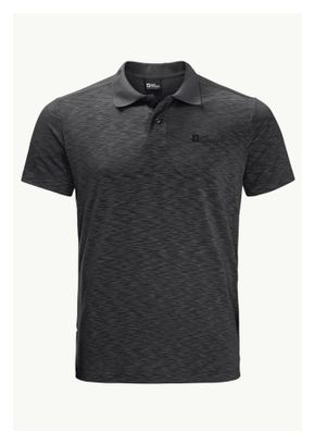 Jack Wolfskin Travel Polo Negro