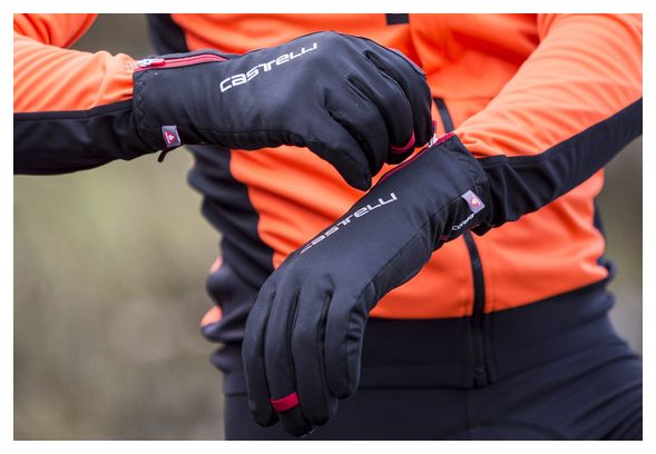 Castelli Spettacolo RoS Winter Gloves Black Red