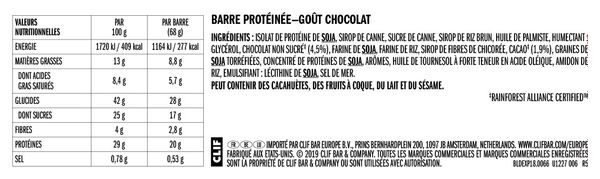 Clif Bar Builder's Protein Bar Chocolate