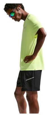 Short 2-en-1 Nike Miler 5in Noir Homme