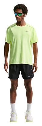 Short 2-en-1 Nike Miler 5in Noir Homme