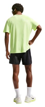 Short 2-en-1 Nike Miler 5in Noir Homme