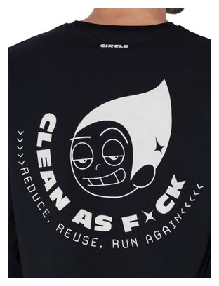 Running Circle Feel Good CAF 2.0 T-shirt, zwart/grijs, unisex