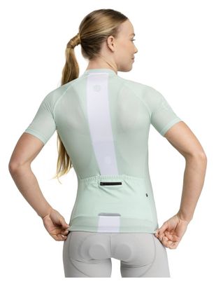 Maillot vélo ultraléger femme Cyclisme M3 Senda Vert Cendré