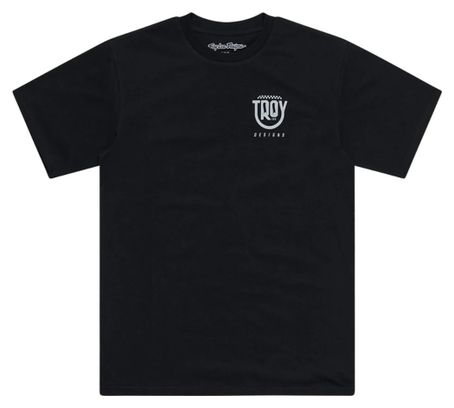 Camiseta de manga corta negra Smiley de Troy Lee Designs