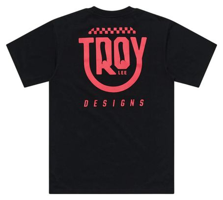 Camiseta de manga corta negra Smiley de Troy Lee Designs