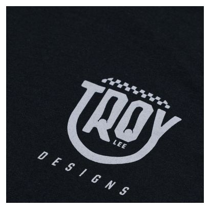 Camiseta de manga corta negra Smiley de Troy Lee Designs