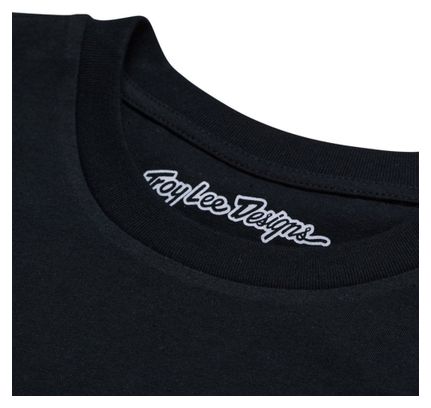 Camiseta de manga corta negra Smiley de Troy Lee Designs