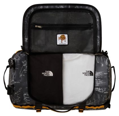 Reisetasche The North Face Base Camp 50 l – S Grau/Gelb