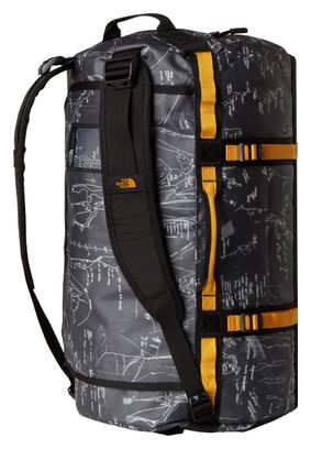 Reisetasche The North Face Base Camp 50 l – S Grau/Gelb