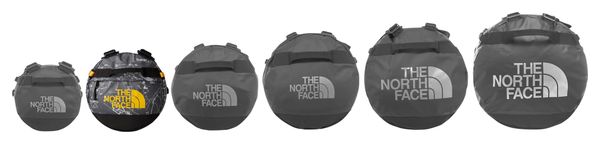 Reisetasche The North Face Base Camp 50 l – S Grau/Gelb