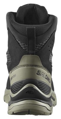 Scarpe da trekking Salomon Quest 5 GTX Nero/Kaki Uomo