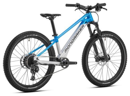 Mondraker Play 24 Sram NX 11V 250 Wh 24'' Silver/Blue 2023 Children's Semi-Rigid Electric Mountain Bike