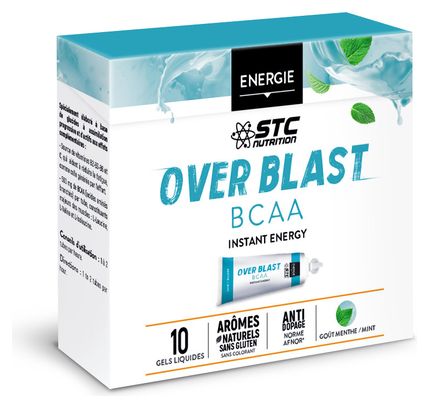 Energy Gel STC Ernährung über Blast BCAA LD-Ultra 10x25g Mint