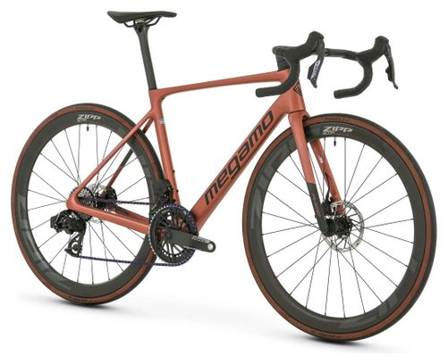 Vélo de Route Megamo Raise 04 Sram Force AXS 12V 700 mm Marron 2026