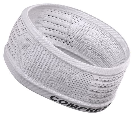 Cinta para la cabeza Compressport On/Off Ironman 2026 Blanca