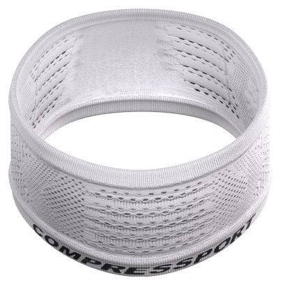 Cinta para la cabeza Compressport On/Off Ironman 2026 Blanca