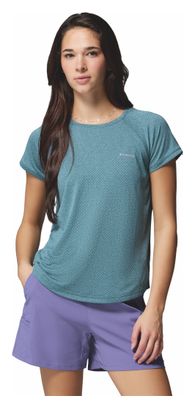Columbia Bogata Bay Technisch T-shirt Blauw Dames