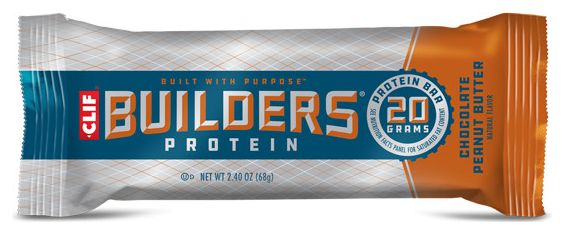 CLIF BAR Builder's Chocolate Peanut Butter Protein Bar 68g
