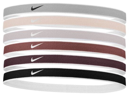 Bandeaux Tête (x6) Nike Swoosh Sport Headband 2.0 Multi-color Unisex