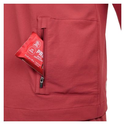 Surchemise été cyclisme gravel homme Stoneway Red Rouge