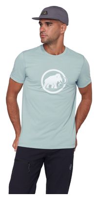 Maglietta Mammut Core Classic azzurra da uomo