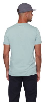 Maglietta Mammut Core Classic azzurra da uomo