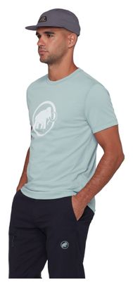 Maglietta Mammut Core Classic azzurra da uomo