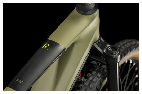 Prodotto ricondizionato - Cube Stereo Hybrid 160 HPC Race 625 27.5 Shimano Deore 12V 625 Wh 27.5'' Mountain Bike verde oliva 2023