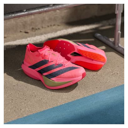 adidas Adizero Prime X3 Strung Running Shoes, Red/Black, Unisex