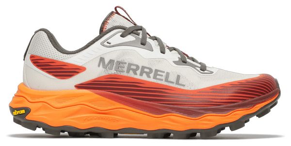 Merrell Agility Peak 6 Men's Trail Running Shoes, Beige/Orange
