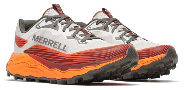 Merrell Agility Peak 6 Men's Trail Running Shoes, Beige/Orange