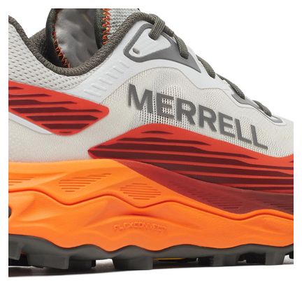 Merrell Agility Peak 6 Men's Trail Running Shoes, Beige/Orange