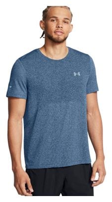 Under Armour Seamless Stride Blue Homme short sleeve jersey