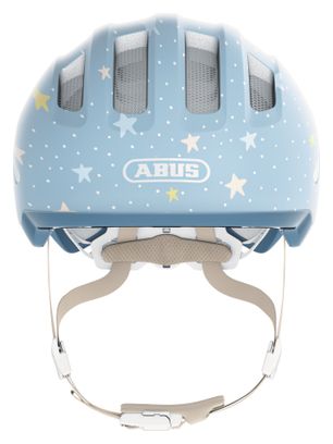 Abus Smiley 3.0 Flace LED-Kinderhelm, blau