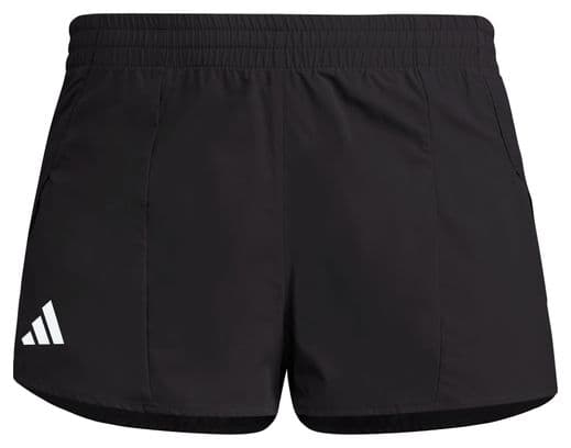 Short Splité adidas adizero Split Noir Femme