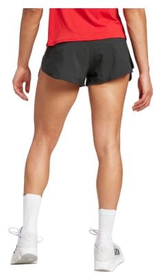 Split Shorts adidas adizero Split Schwarz Damen