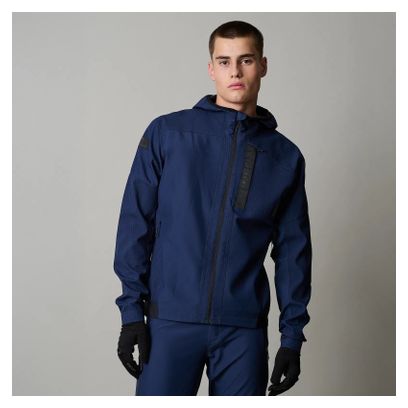 ION Shelter 2L MTB Softshell Jacke Blau Herren