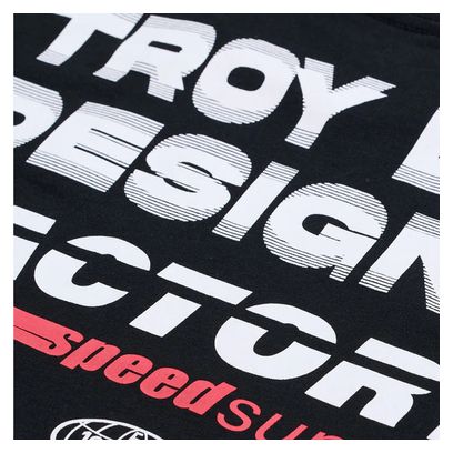 Maglietta a maniche corte Troy Lee Designs Factory Nero