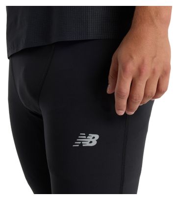 Lange New Balance RC-legging voor heren, zwart