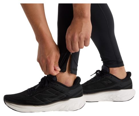 Lange New Balance RC-legging voor heren, zwart