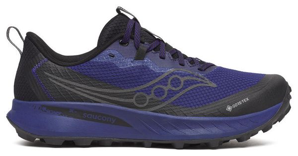 Saucony Peregrine 15 GTX Blauw/Zwart Herenschoenen