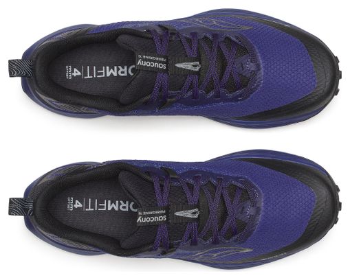 Saucony Peregrine 15 GTX Blauw/Zwart Herenschoenen